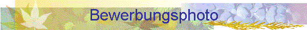 Bewerbungsphoto
