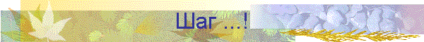Шаг ...!